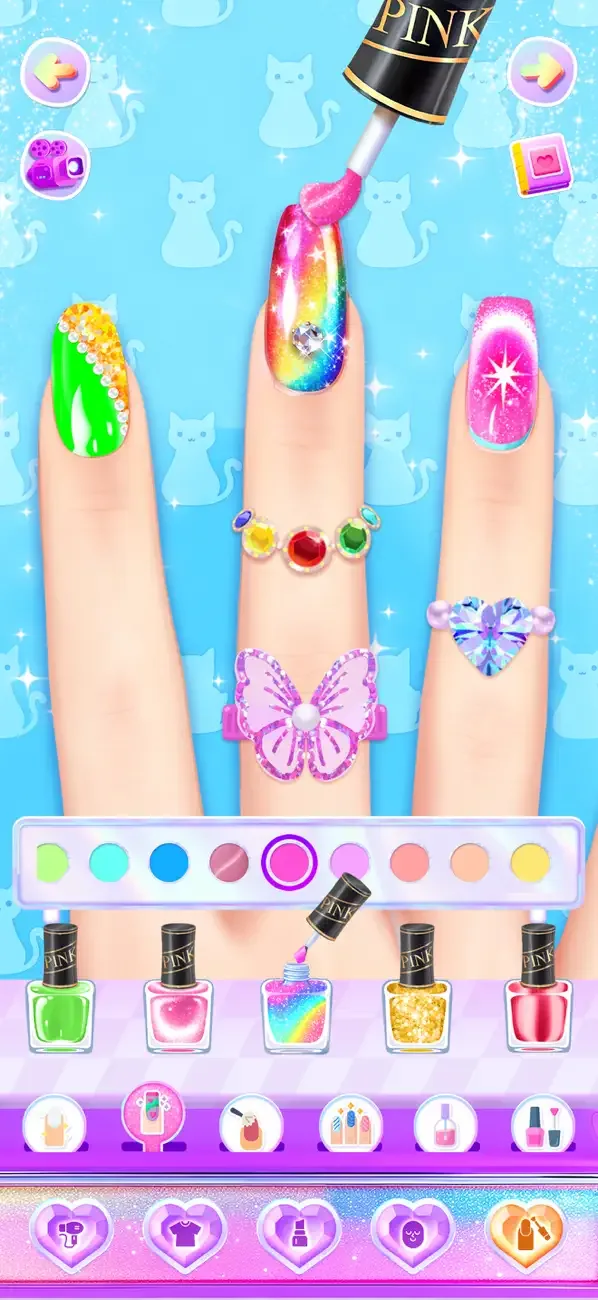Aha Makeover-Beauty Salon Game screenshot 4