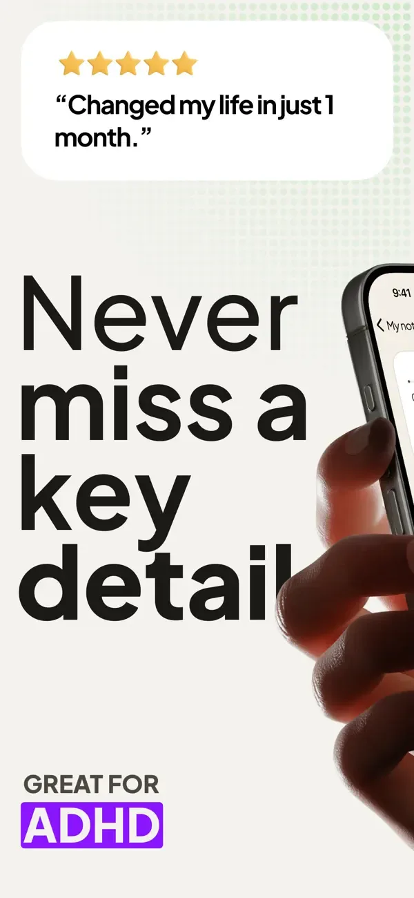 Coconote - AI Note Taker screenshot 1