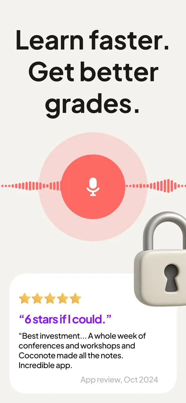 Coconote - AI Note Taker screenshot 3