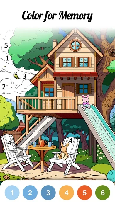 Calm Color-Color By Number screenshot 4