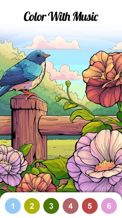 Calm Color-Color By Number screenshot 5