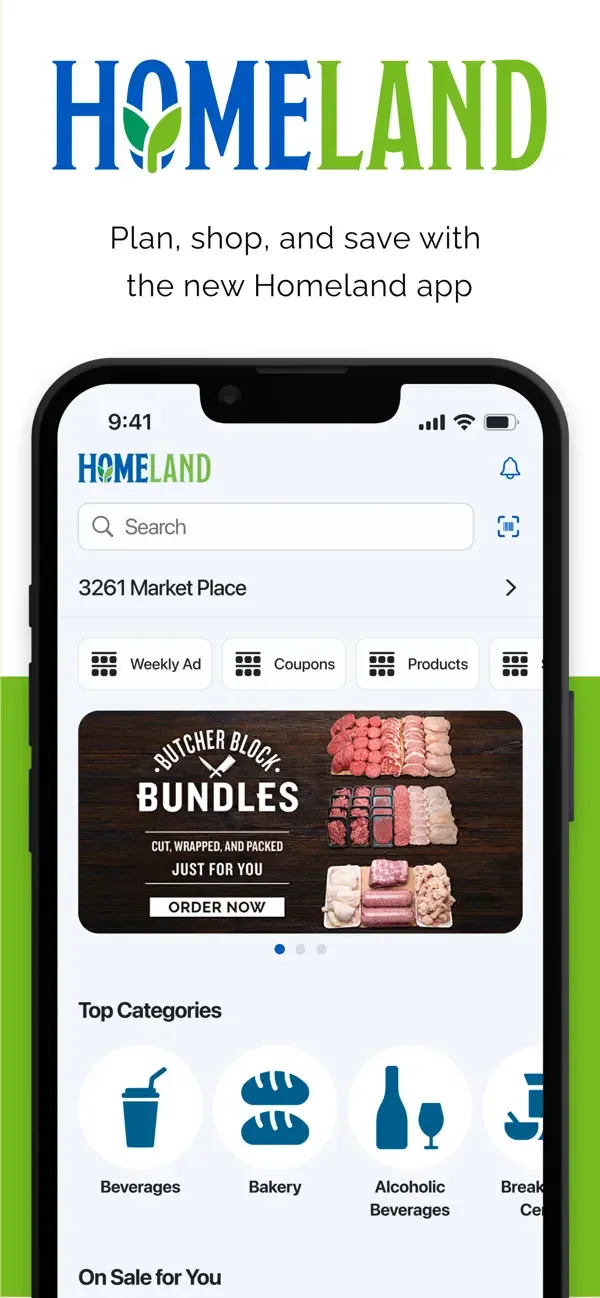 Homeland Stores screenshot 1