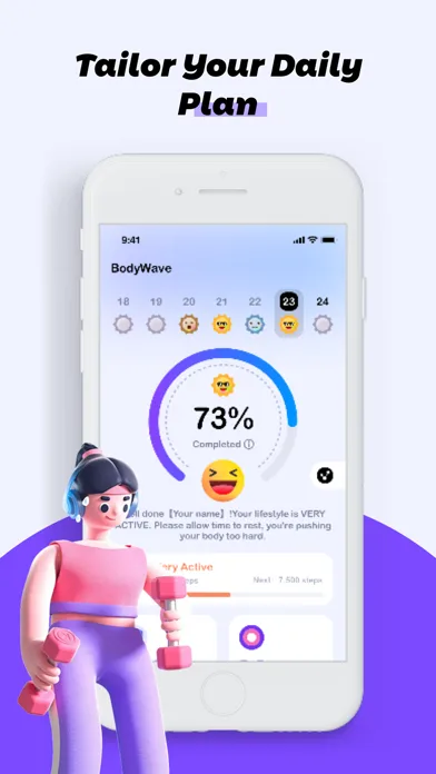 BodyWave: Health Tracker screenshot 1
