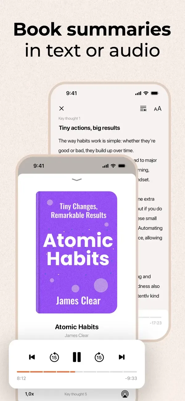 Milestone - Book Summaries screenshot 2