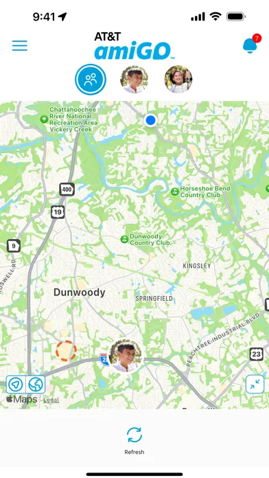 AT&T amiGO screenshot 1