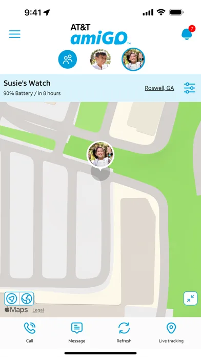 AT&T amiGO screenshot 2