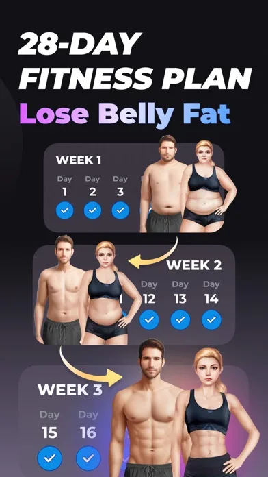 Workout Planner MuscleFit screenshot 2