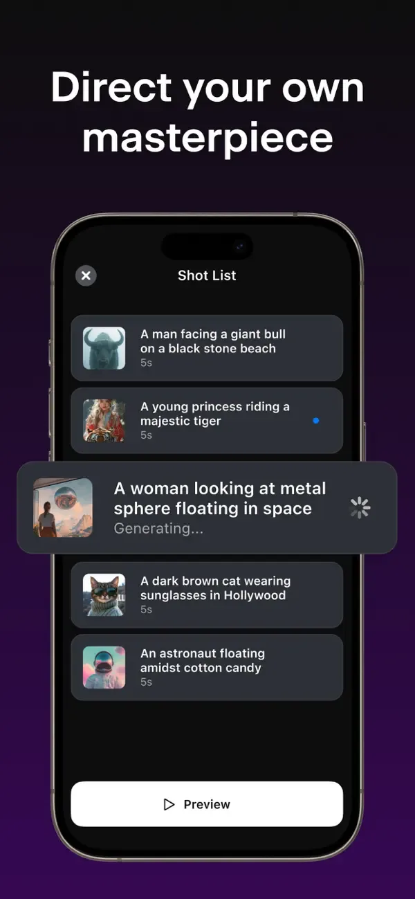 Frames: AI Video Generator screenshot 3