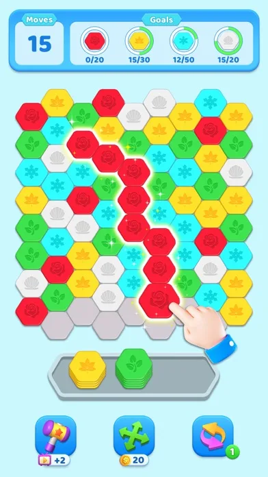 Hexa Up! screenshot 2