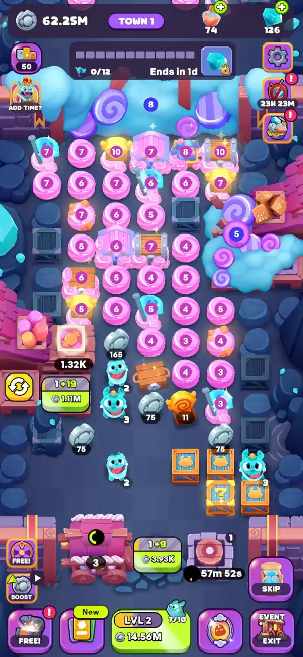 Candy Critters: Idle Merge screenshot 2