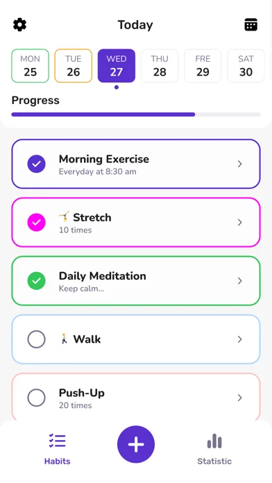 Habit Tracker - Daily Goals screenshot 1