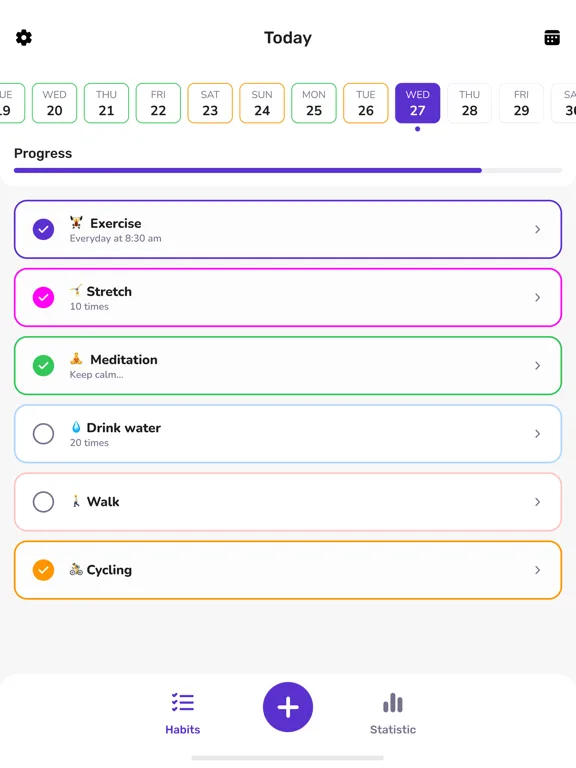 Habit Tracker - Daily Goals screenshot 4