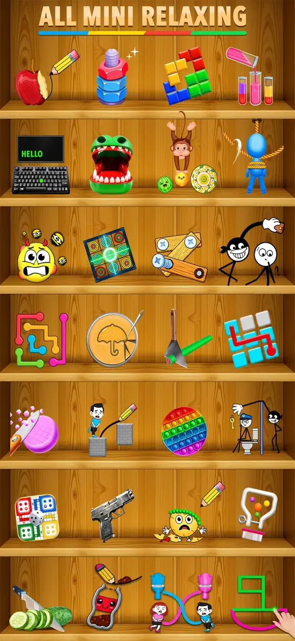 Mini Antistress Relaxing Games screenshot 5