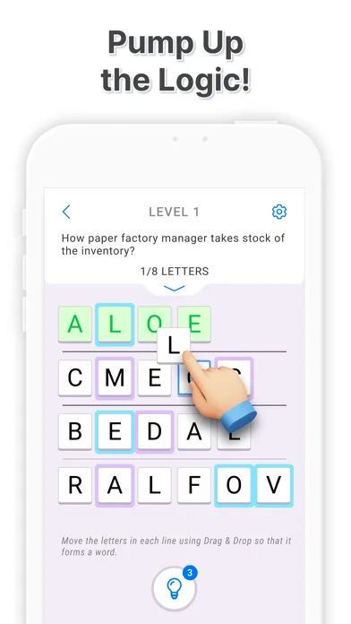 Wordelix - Word Puzzle Game screenshot 2