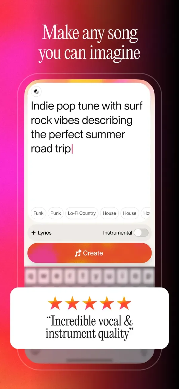 Suno - AI Songs & Music screenshot 2