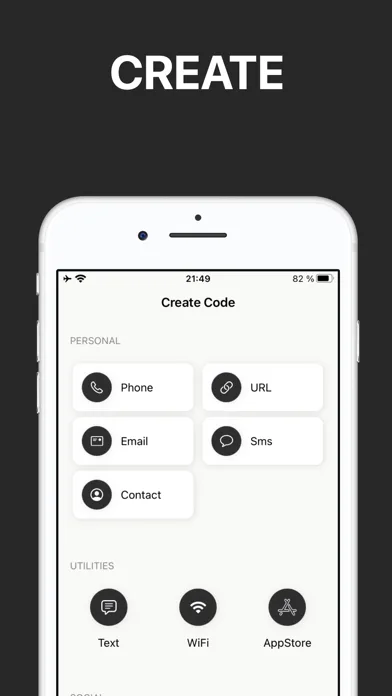 QR Code Generator & Maker app screenshot 2