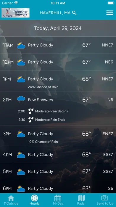 Noyes' 1DegreeOutside Weather screenshot 2