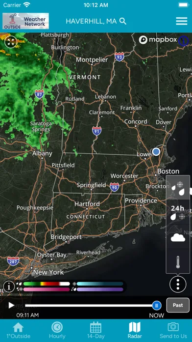 Noyes' 1DegreeOutside Weather screenshot 4