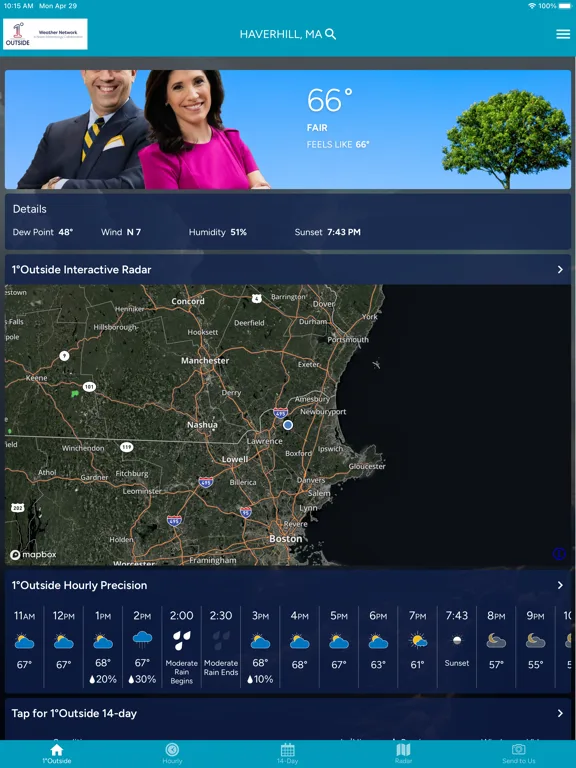Noyes' 1DegreeOutside Weather screenshot 5