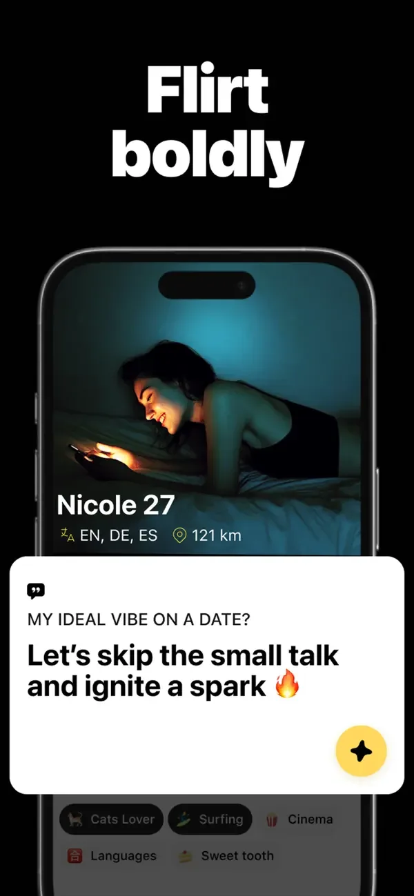 Spark Dating: Flirt & Chat screenshot 2