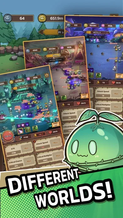 Slime Castle: Idle TD RTS Game screenshot 4