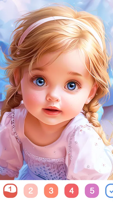 Cute Color - Color by Number screenshot 2