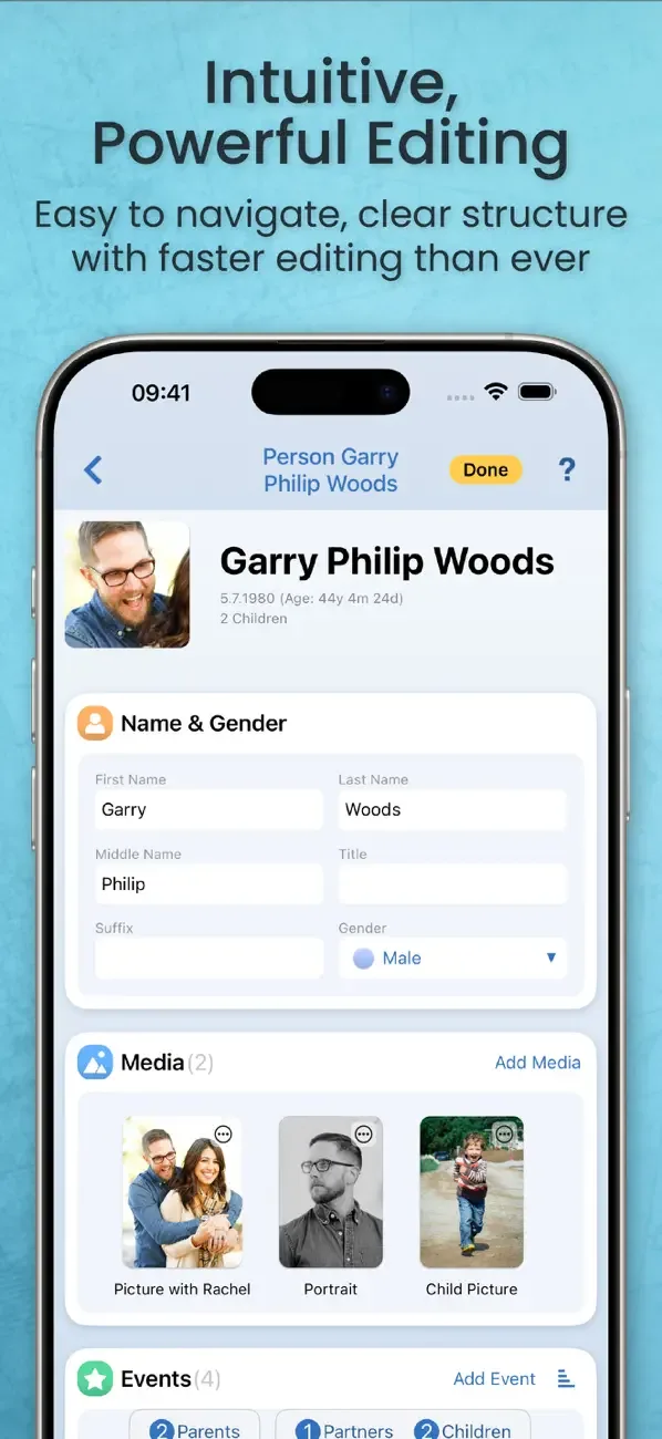 MobileFamilyTree 11 screenshot 2