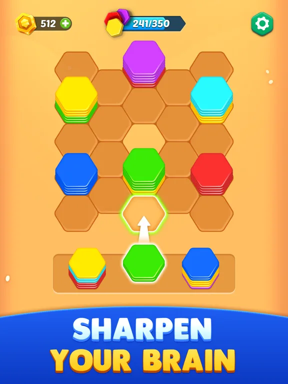 HexaGo - Sorting Puzzle screenshot 1
