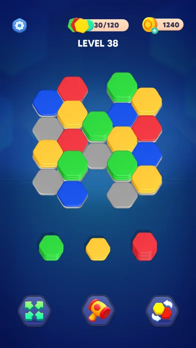 Royal Hexa Puzzle screenshot 5