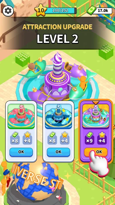 Awesome Park : Idle Game screenshot 2