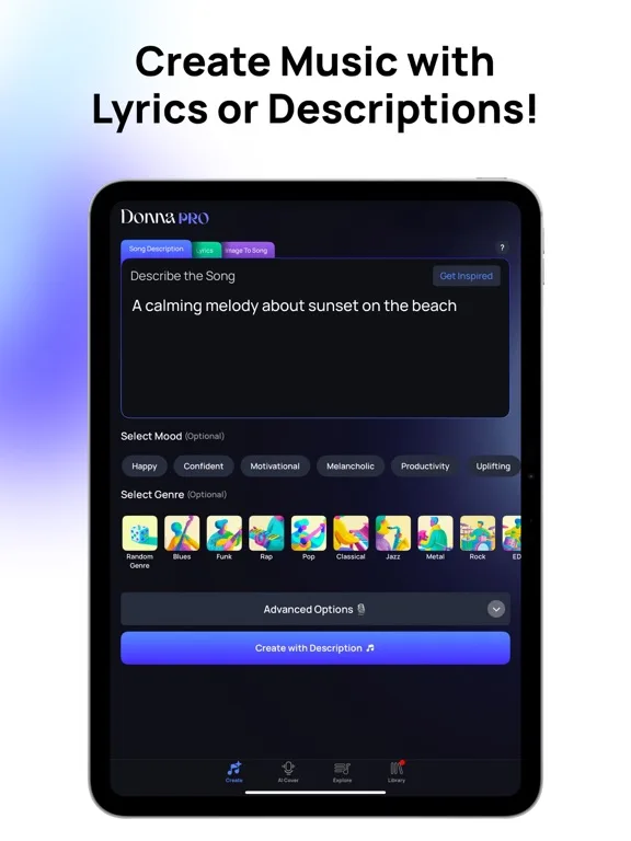 Donna AI Song & Music Maker screenshot 2