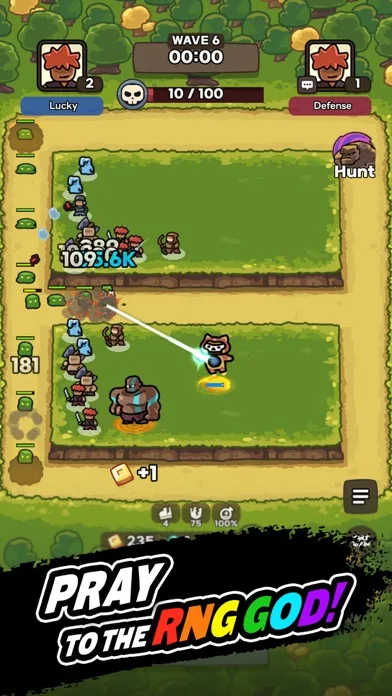 Lucky Defense! screenshot 1