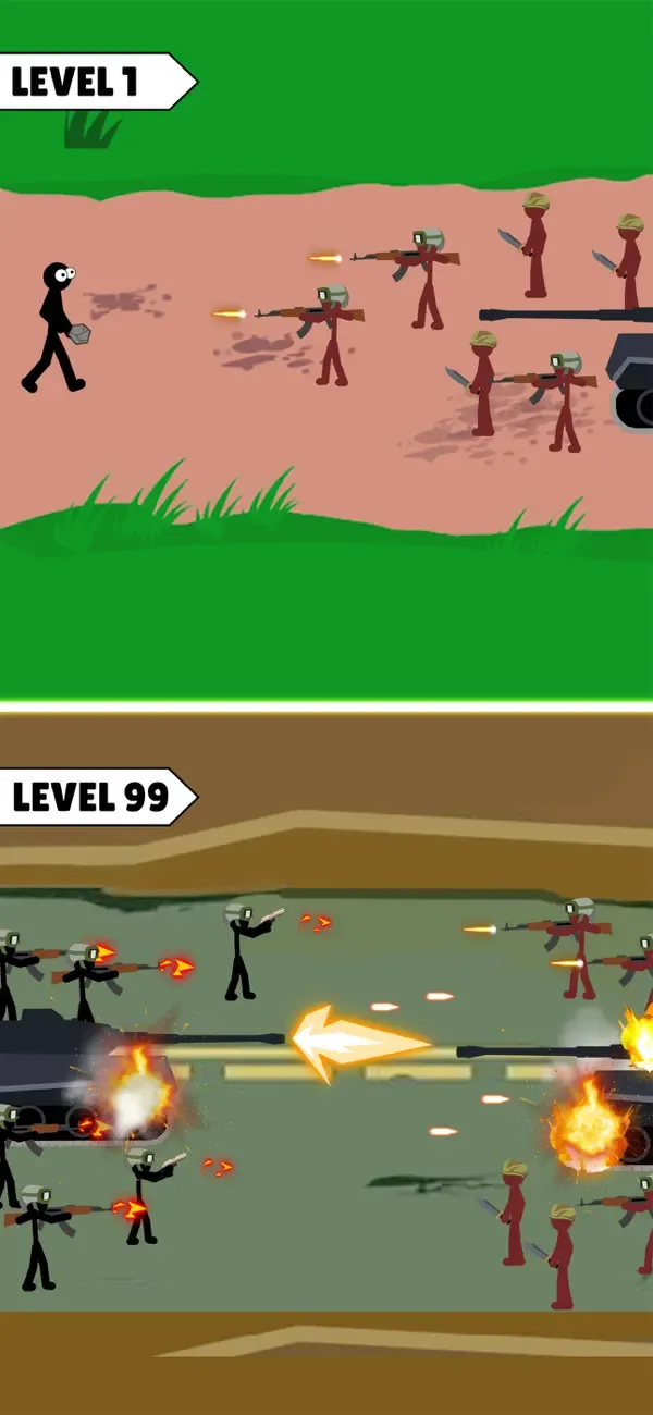 Clash of Stickman: Evolution screenshot 5
