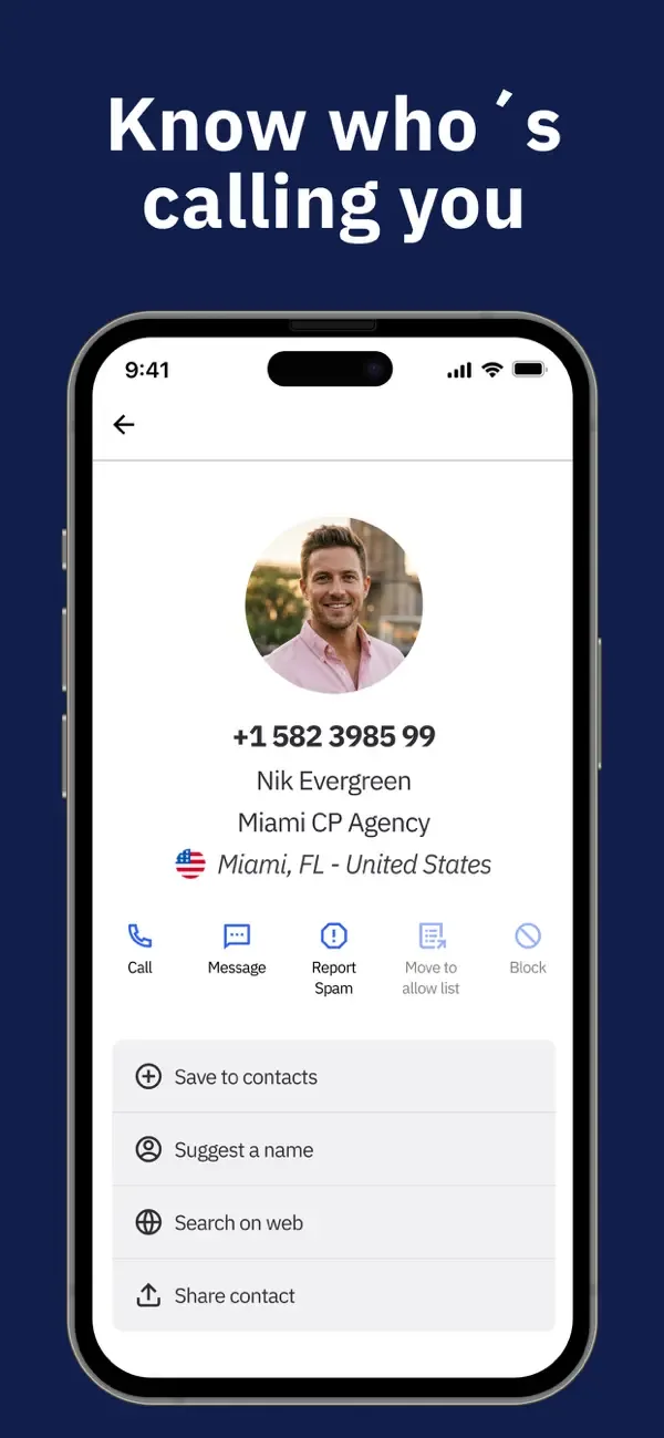 SpamSafe: Spam Call Blocker screenshot 3
