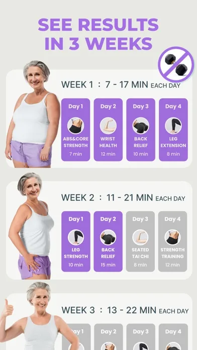 Chair Yoga for Seniors at Home screenshot 2