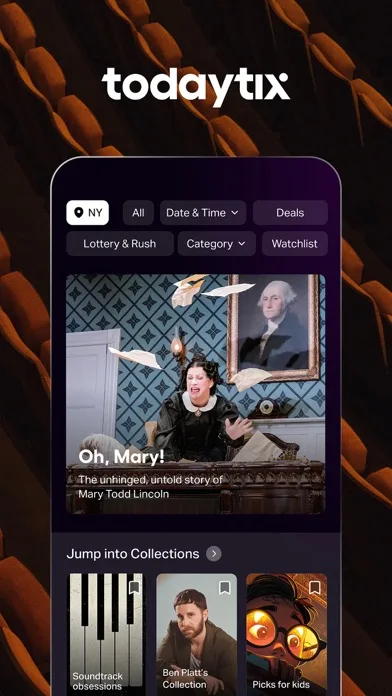TodayTix – Broadway Tickets screenshot 1