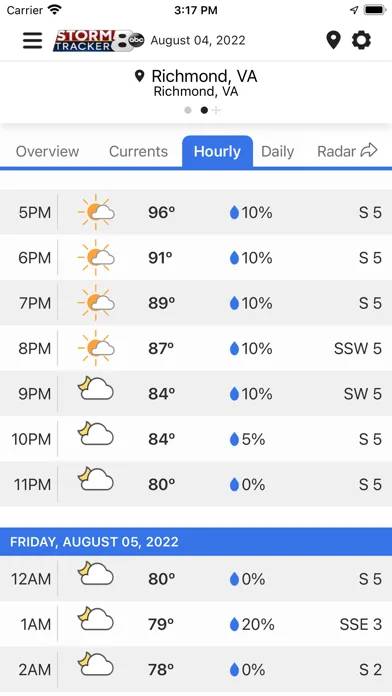 WRIC StormTracker 8 Weather screenshot 4