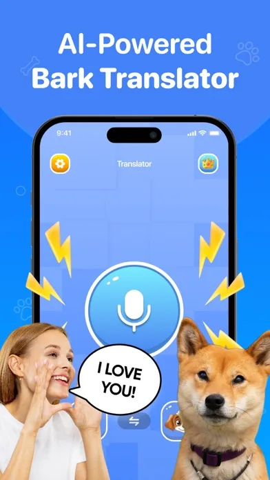 Dog Talk & Whistle Sounds App screenshot 1