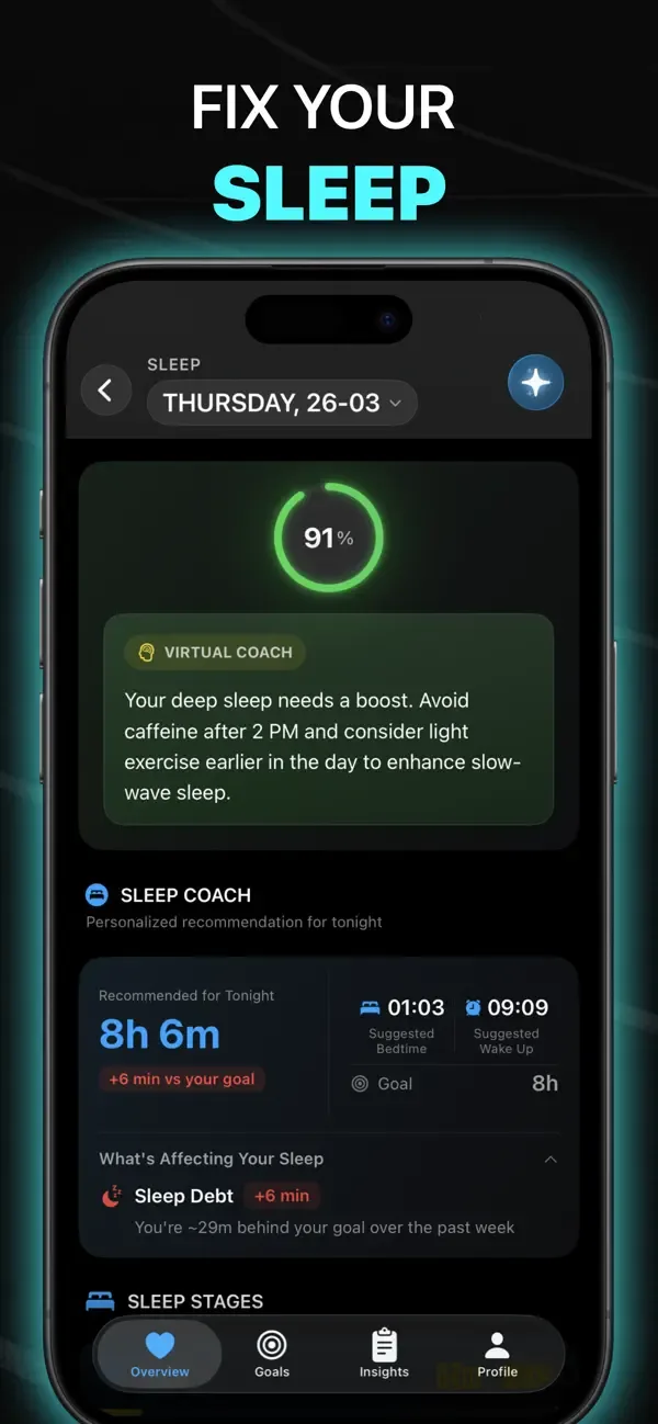 Livity: Sleep & Health Tracker screenshot 3
