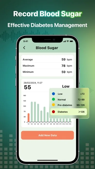HeartBeet: BP & Sugar Track screenshot 3