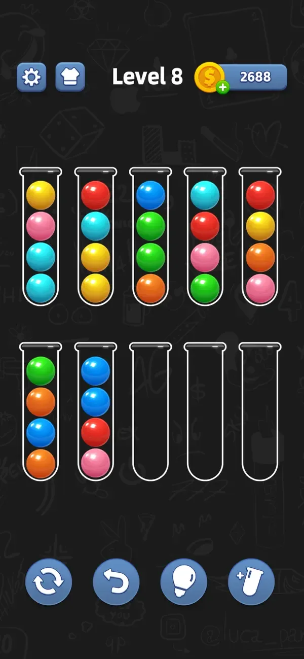 Ball Sort - Color Games screenshot 1