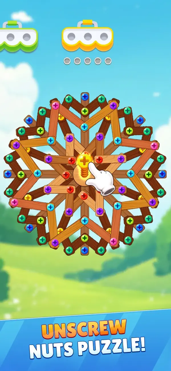 Unscrew Jam: Nut & Bolt Puzzle screenshot 1