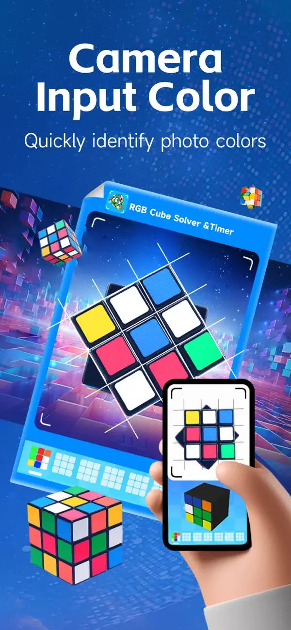 RGB Cube Solver &Timer screenshot 2