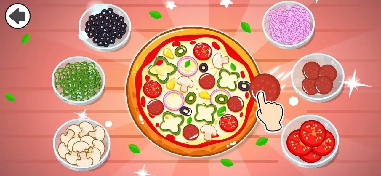 Pizza Making Games for Toddler screenshot 1