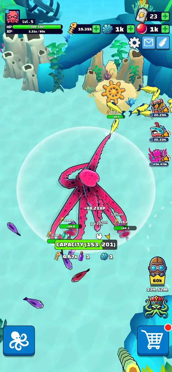Octopus Feast screenshot 1