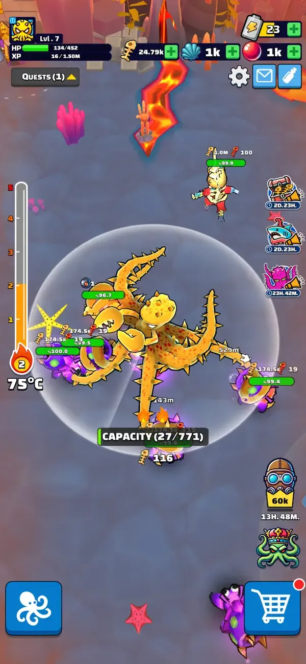 Octopus Feast screenshot 2