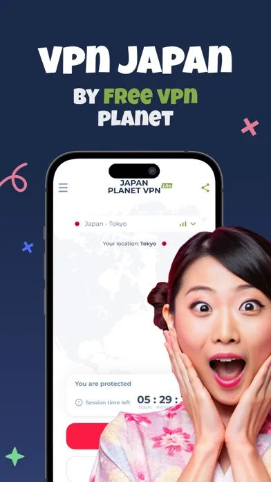 Japan VPN – Secure Proxy screenshot 1