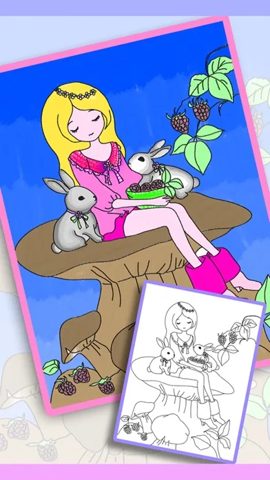 Bejoy Coloring Princess Fairy screenshot 1