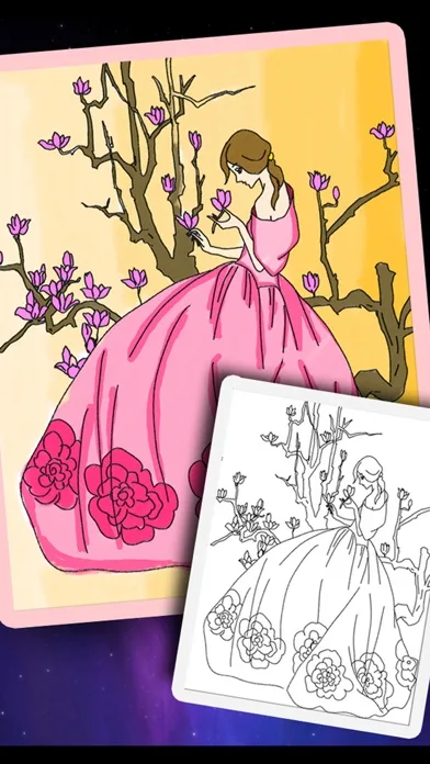 Bejoy Coloring Princess Fairy screenshot 5