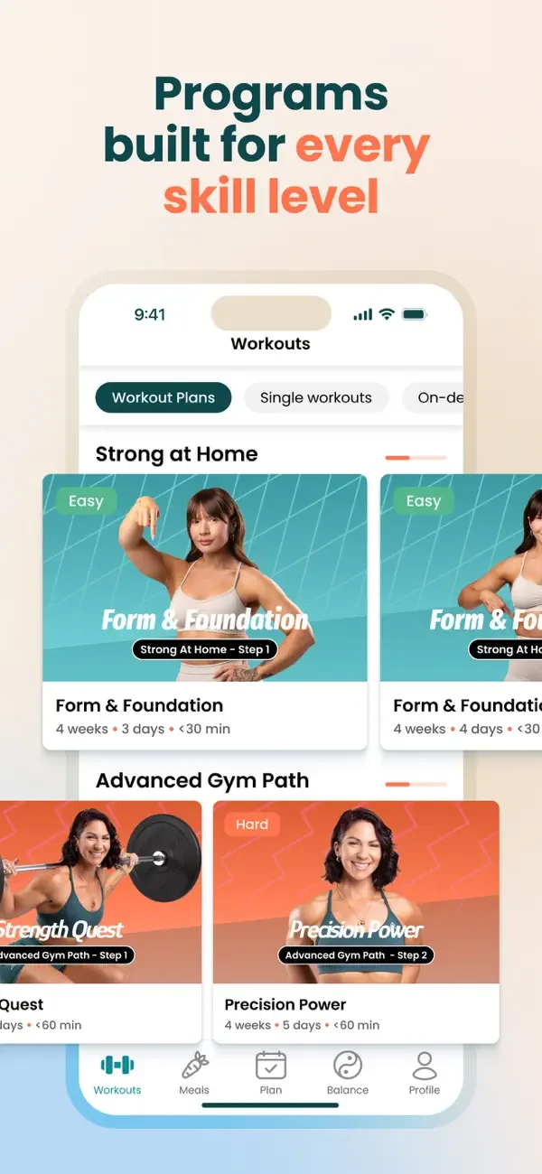Raize: fitness & workout plans screenshot 3